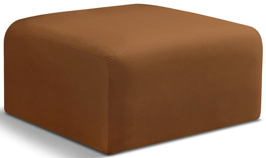 Meridian Furniture - Arc Saddle Velvet Ottoman - 103Saddle-Ott veiw 1