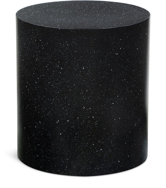 Meridian Furniture - Terrazo End Table - 237Black-E veiw 1