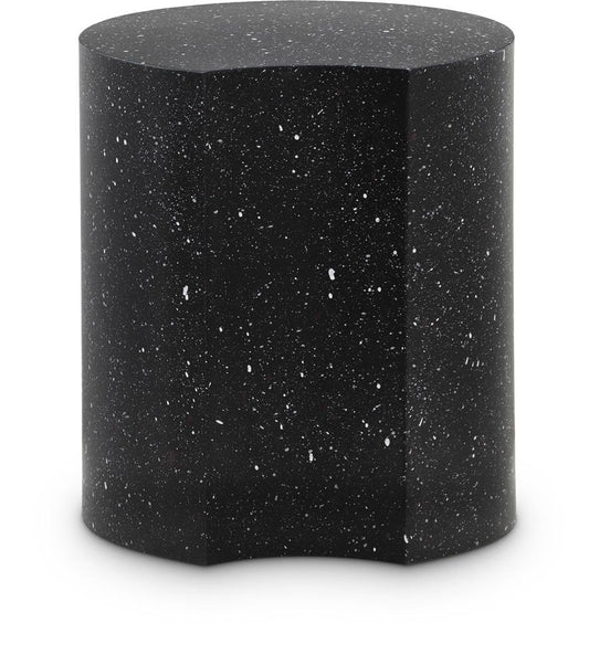 Meridian Furniture - Dimple Black End Table - 99084Black-ET20 veiw 1
