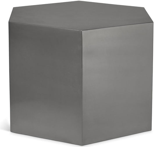Meridian Furniture - Hexagon Brushed Chrome Coffee Table - 293-CT veiw 1