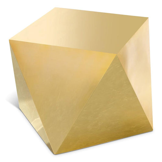 Meridian Furniture - Gemma Gold End Table - 222Gold-E veiw 1
