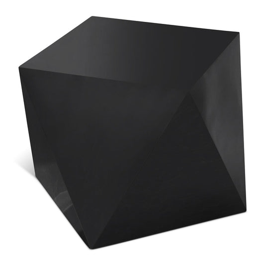 Meridian Furniture - Gemma Matte Black End Table - 222Black-E veiw 1