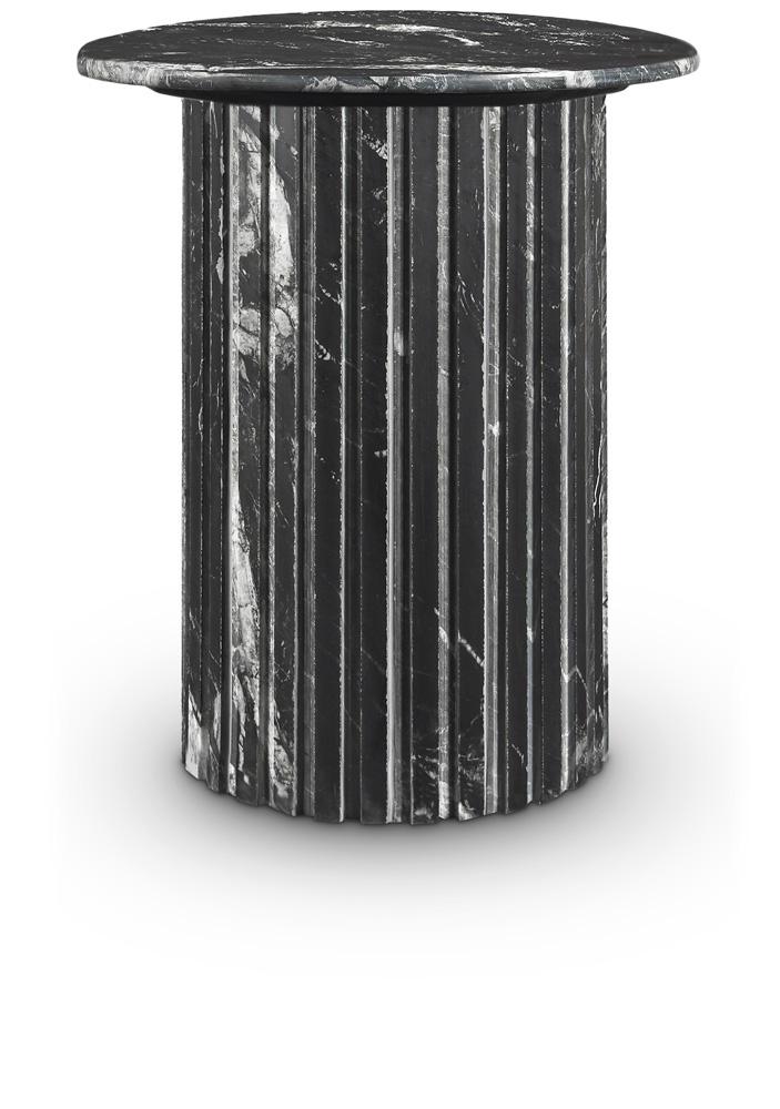 Meridian Furniture - Genoa Black End Table - 2Pc - 248Black-ET veiw 1