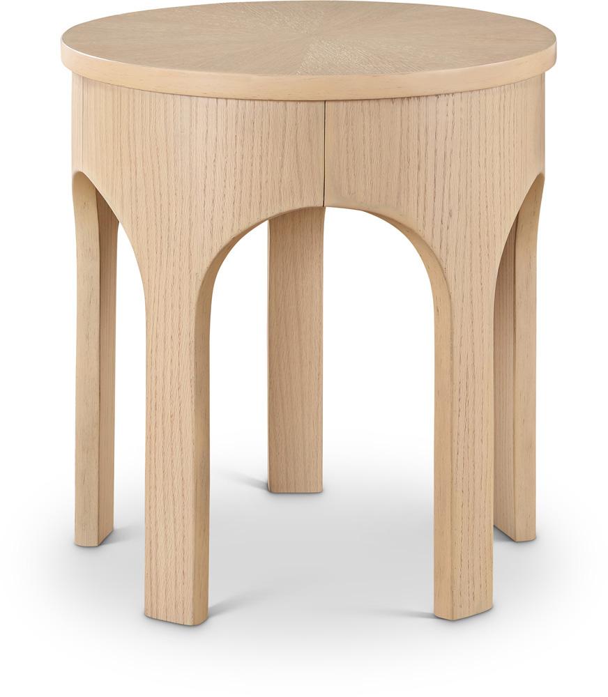 Meridian Furniture - Westfield Natural End Table - 99076Oak-E veiw 1