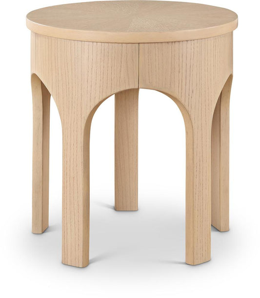 Meridian Furniture - Westfield Natural End Table - 99076Oak-E veiw 1