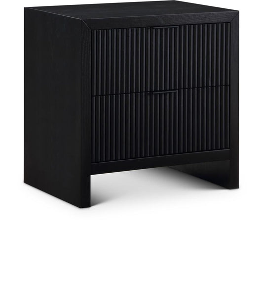 Meridian Furniture - Fairfax Black Night Stand - 311Black-NS veiw 1
