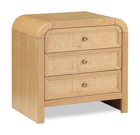 Meridian Furniture - Siena Natural Night Stand - SienaNatural-NS veiw 1