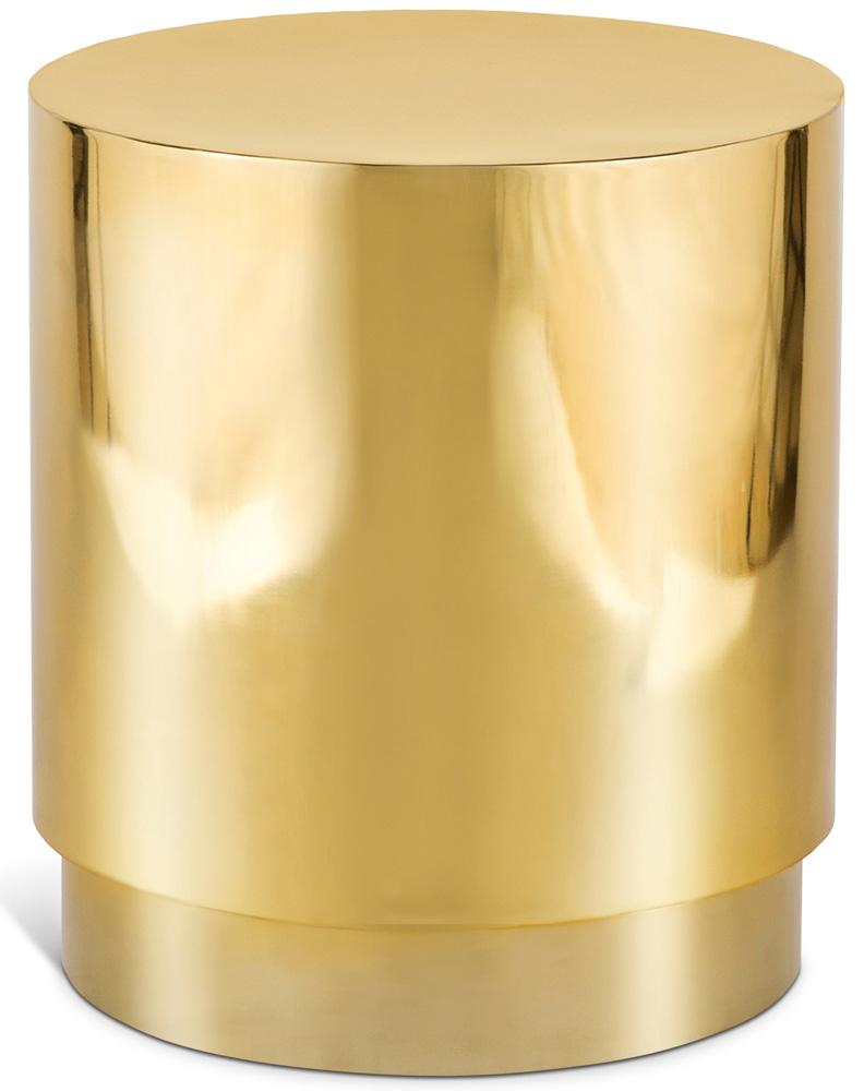 Meridian Furniture - Jazzy Gold End Table - 281-E veiw 1