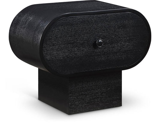 Meridian Furniture - Harlow Black Night Stand - 752Black-NS veiw 1