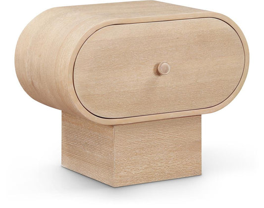 Meridian Furniture - Harlow Natural Night Stand - 752Natural-NS veiw 1