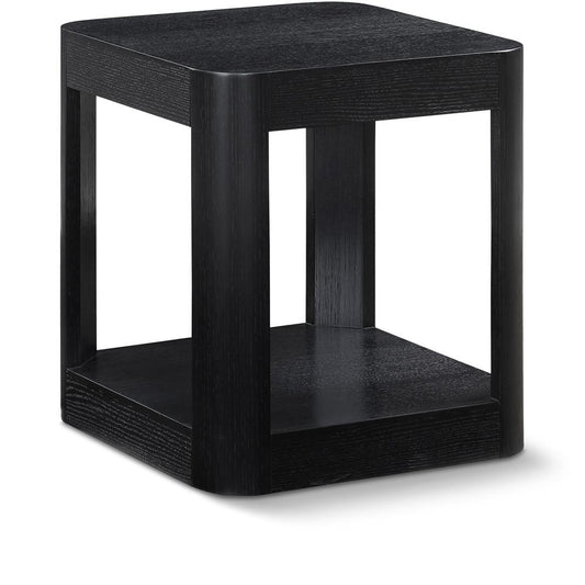 Meridian Furniture - Reeves Black End Table - 99068Black-ET veiw 1