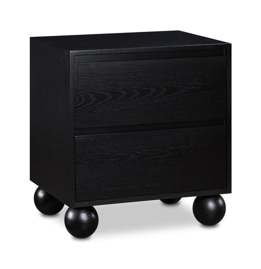 Meridian Furniture - Kent Black Night Stand - KentBlack-NS veiw 1