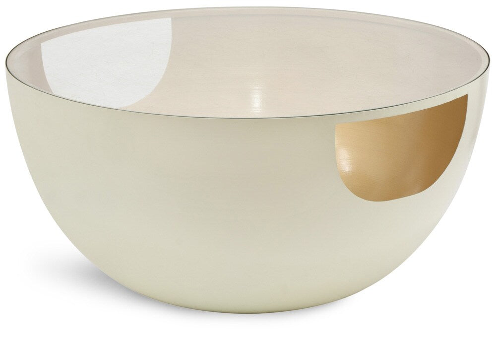 Meridian Furniture - Doma Cream / Gold Coffee Table - 280-CT veiw 1