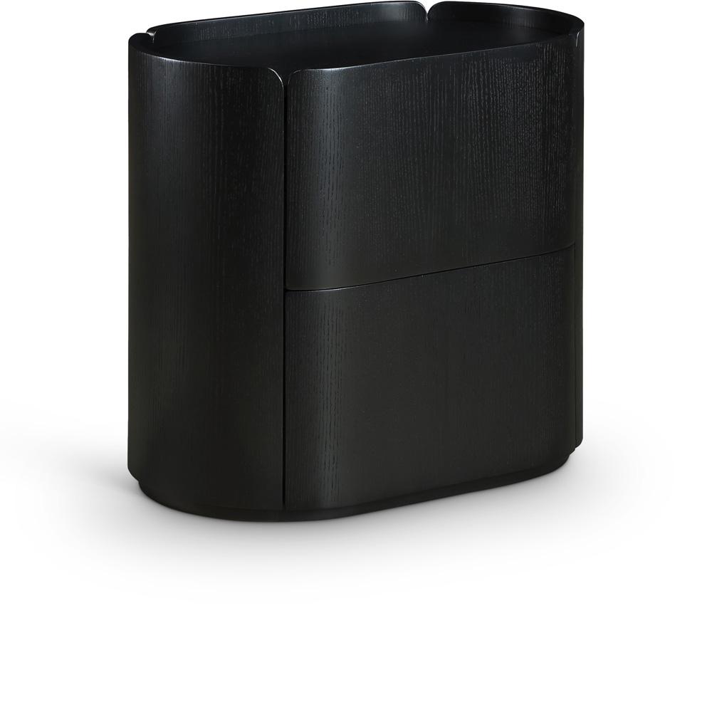 Meridian Furniture - Everett Black Night Stand - 703Black-NS veiw 1
