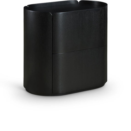 Meridian Furniture - Everett Black Night Stand - 703Black-NS veiw 1