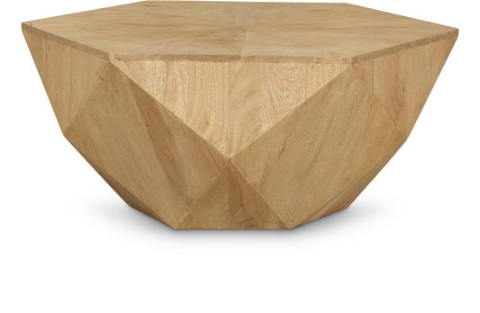 Meridian Furniture - Diamante Oak Coffee Table - 234Oak-CT veiw 1