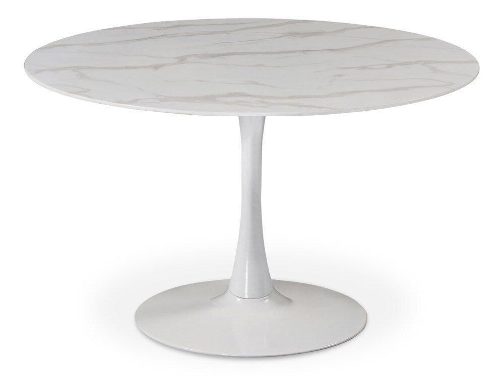 Meridian Furniture - Tulip White Dining Table - 978-T veiw 1