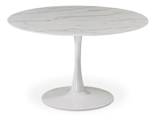Meridian Furniture - Tulip White Dining Table - 978-T veiw 1
