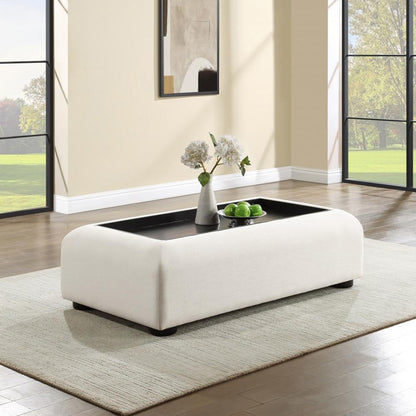 Meridian Furniture - Diana Cream Coffee Table - 236Black-C veiw 5