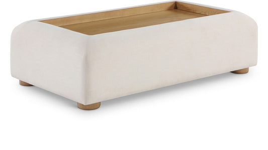 Meridian Furniture - Diana Cream Coffee Table - 236Natural-C veiw 1