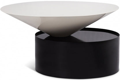 Meridian Furniture - Damon White Coffee Table - 266-C veiw 1