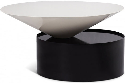 Meridian Furniture - Damon White Coffee Table - 266-C veiw 1