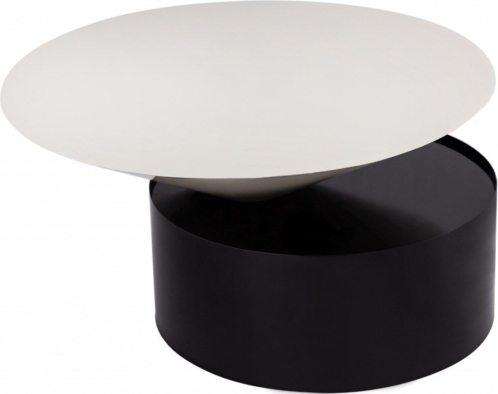 Meridian Furniture - Damon White Coffee Table - 266-C veiw 2