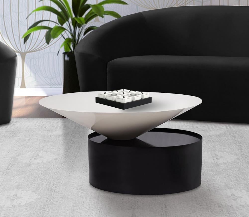 Meridian Furniture - Damon White Coffee Table - 266-C veiw 5