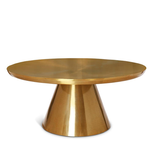Meridian Furniture - Martini Brushed Gold Coffee Table - 239-C veiw 1