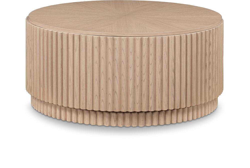 Meridian Furniture - Ronin Natural Coffee Table - 99055Oak-CT veiw 1