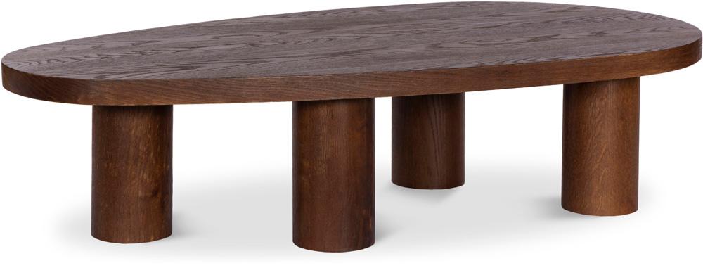 Meridian Furniture - Beekman Brown Coffee Table - 291Brown-C veiw 1