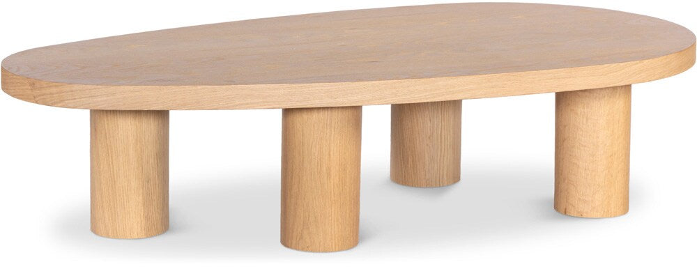 Meridian Furniture - Beekman Oak Coffee Table - 291Oak-C veiw 1