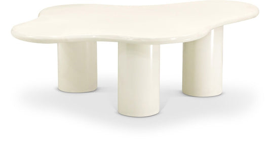 Meridian Furniture - Romaine Cream Coffee Table - 278Cream-CT veiw 1