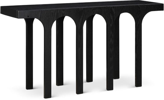 Meridian Furniture - Westfield Black Console Table - 99075Black-T veiw 1