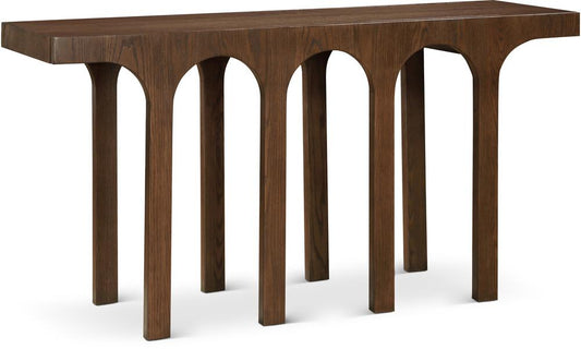 Meridian Furniture - Westfield Brown Console Table - 99075Brown-T veiw 1