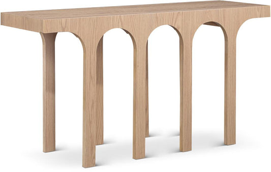 Meridian Furniture - Westfield Natural Console Table - 99075Oak-T veiw 1
