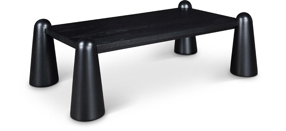 Meridian Furniture - Wyndham Black Coffee Table - 99024Black-CT veiw 1