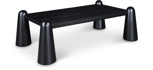 Meridian Furniture - Wyndham Black Coffee Table - 99024Black-CT veiw 1
