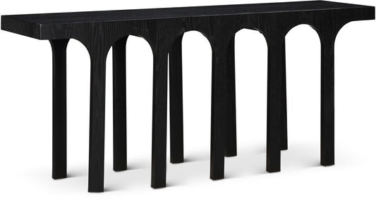 Meridian Furniture - Westfield Black Console Table - 99076Black-T veiw 1