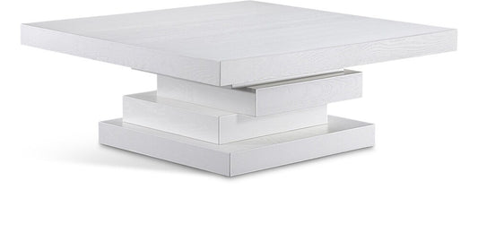 Meridian Furniture - Westmount Off-White Coffee Table - 2Pc - 499White-CT veiw 1