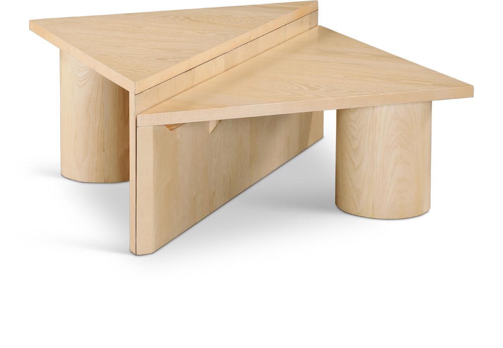 Meridian Furniture - Pavillion Natural Coffee Table - 99003Natural-CT veiw 1