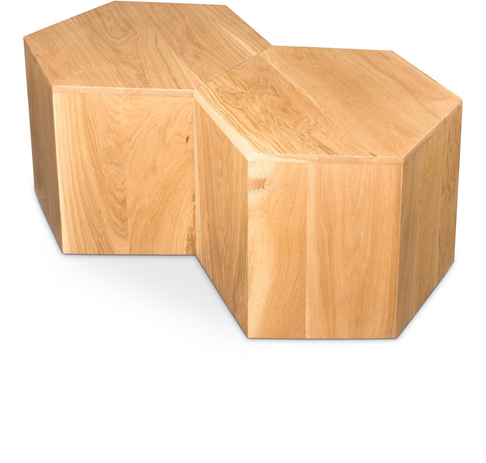 Meridian Furniture - Eternal Natural Coffee Table - 2pc - 261-CT-2PC veiw 1