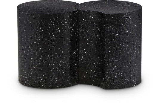 Meridian Furniture - Dimple Black End Table - 2Pc - 99084Black-2E veiw 1