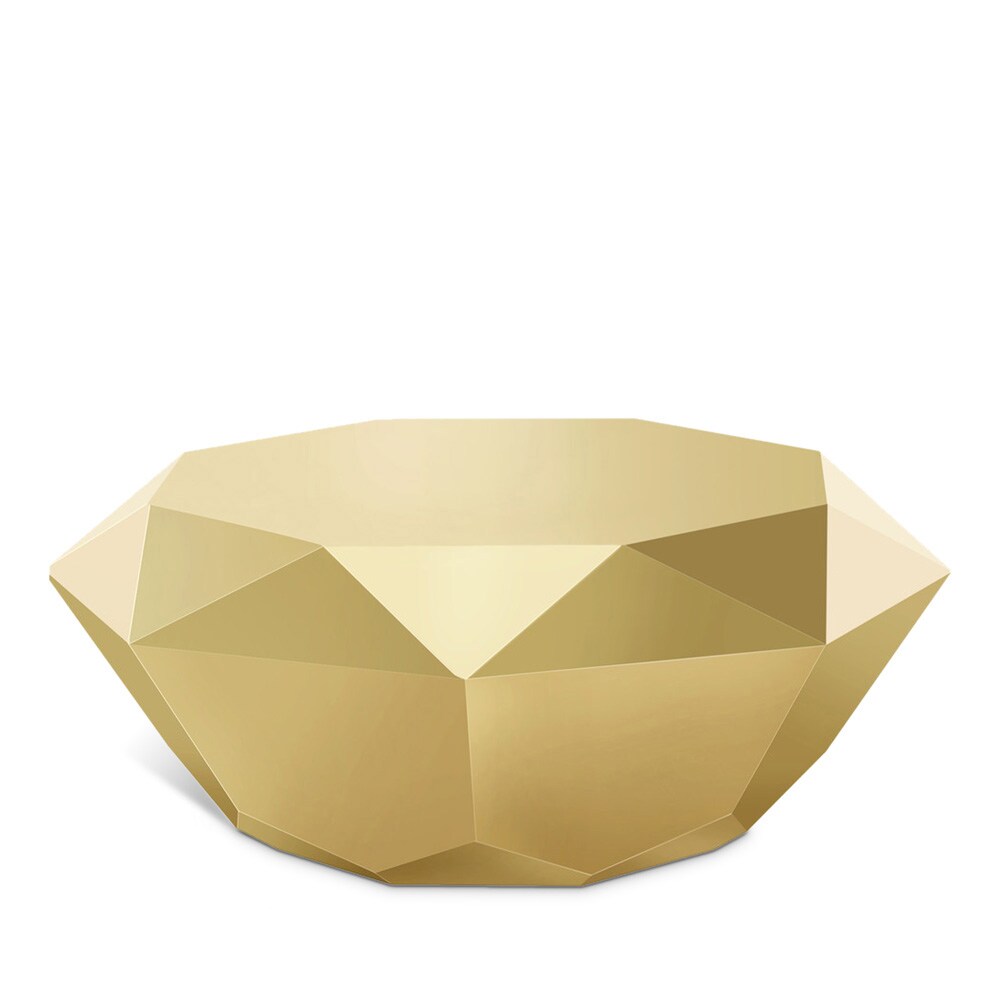Meridian Furniture - Gemma Gold Coffee Table - 222Gold-C veiw 1
