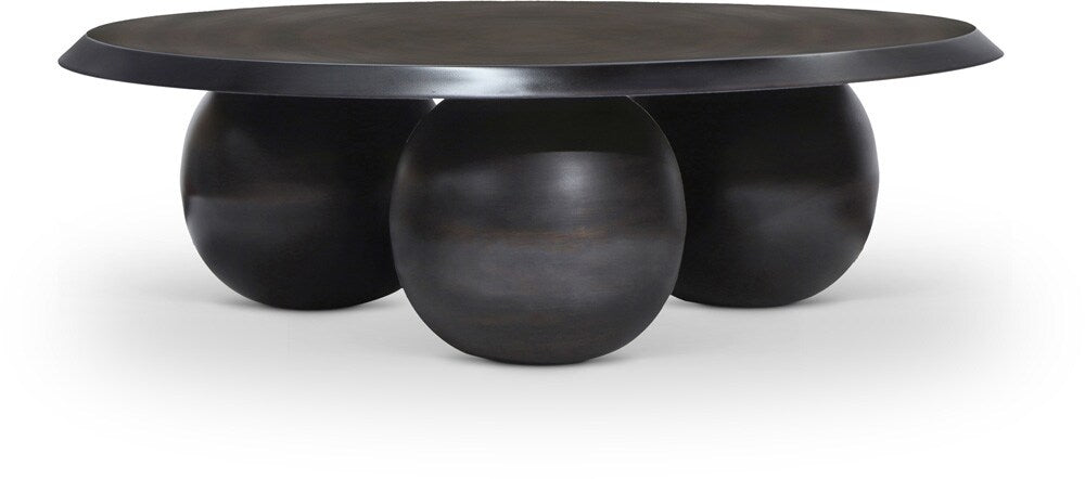 Meridian Furniture - Globus Black Coffee Table - 2Pc - 225Black-CT veiw 1