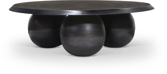 Meridian Furniture - Globus Black Coffee Table - 2Pc - 225Black-CT veiw 1