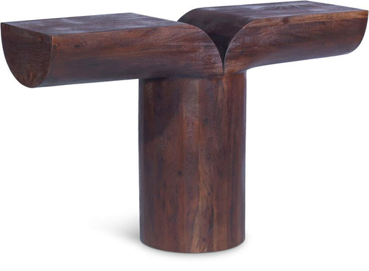 Meridian Furniture - Tee Brown Console Table - 430Brown-T veiw 1