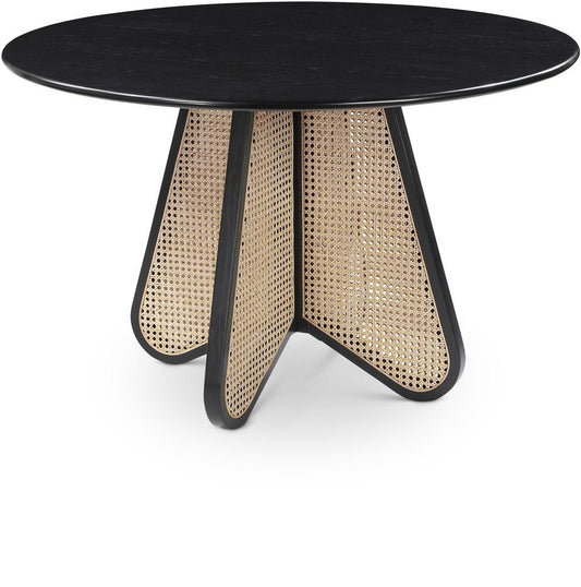 Meridian Furniture - Butterfly Black Dining Table - 705Black-T veiw 1