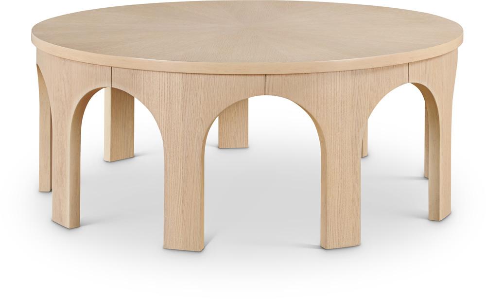 Meridian Furniture - Westfield Natural Coffee Table - 99076Oak-C veiw 1