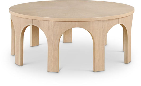 Meridian Furniture - Westfield Natural Coffee Table - 99076Oak-C veiw 1